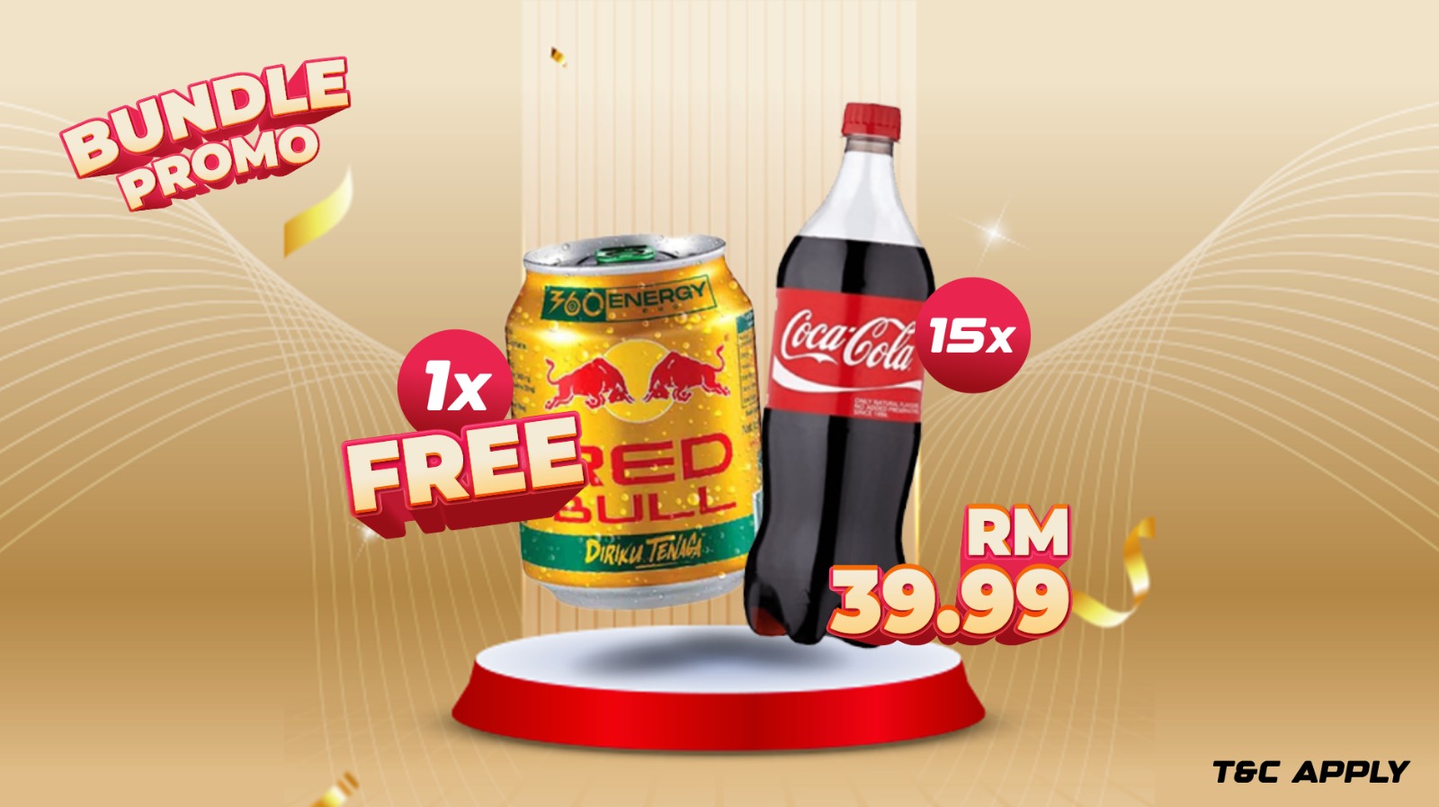 BUNDLE RED BULL PERCUMA